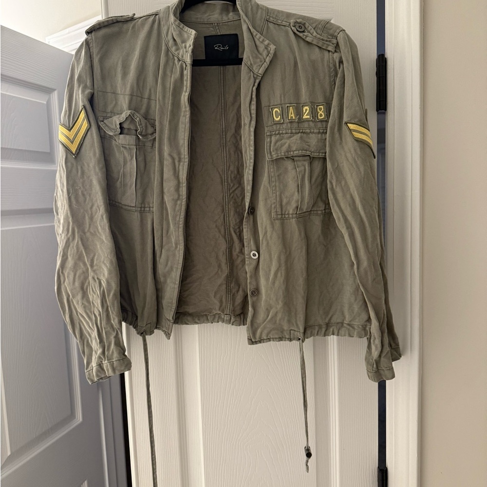 Rails Olive Military Jacket